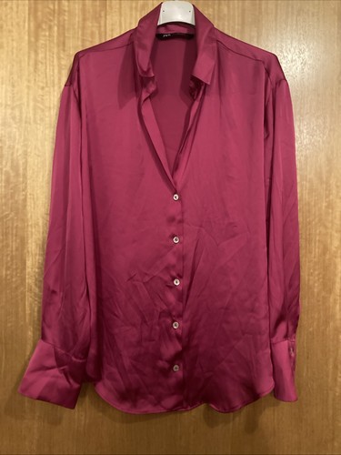 Zara bluse satin - zara, optik