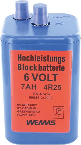 Blockbatterie wemas - blockbatterie,