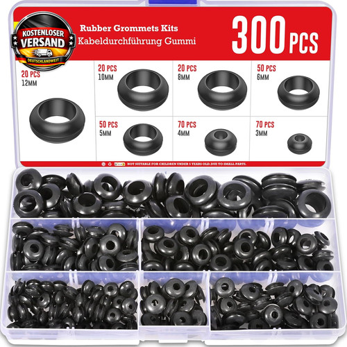 300 stück kabeldurchführung - 300,