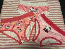 3er Pack Hello Kitty Slip/Hipster  in 38 /40 - ABDL - Baby Adult Höschen - sissy