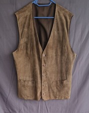 Herren Wildleder-Weste