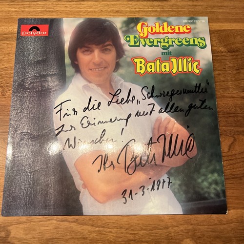 Bata illic autogramm 1977 - illic,