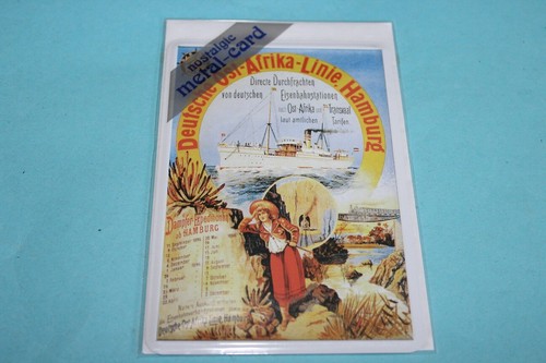 Blechpostkarte deutsche - blechpostkarte,