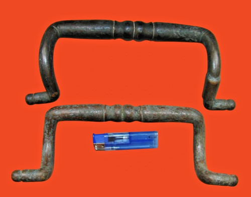 Truhengriffe bronze mitte - 2x,
