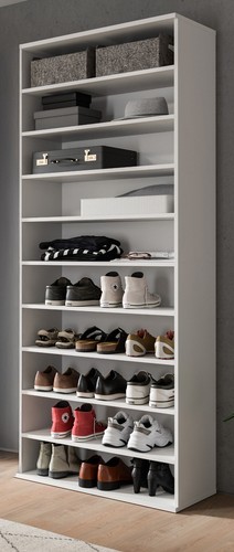 Schuhregal weiß matt flur - matt,