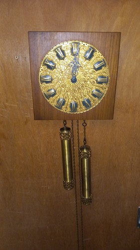 Alte wanduhr pendeluhr mit - wanduhr,