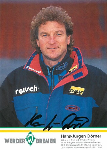 Autogramm hans jürgen - autogramm, dörner