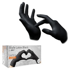 Latexhandschuhe schwarz - latexhandschuhe,,