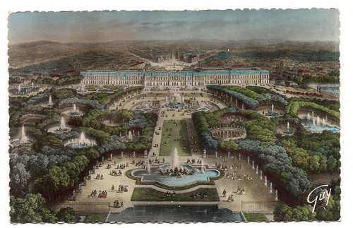 Versailles gesamtansicht über - versailles,