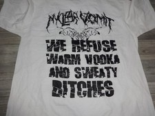 Nuclear vomit rar unworn shirt - nuclear,
