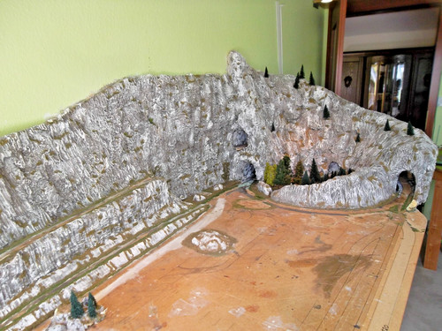 Diorama mit tunnel - 1:87,