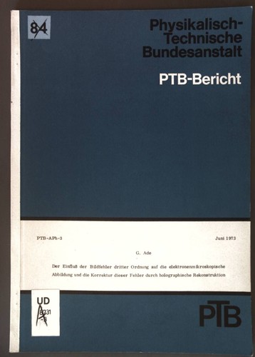 Der einfluß bildfehler - der,