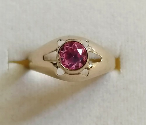 Goldring gelbgold ring 333 - goldring, mit