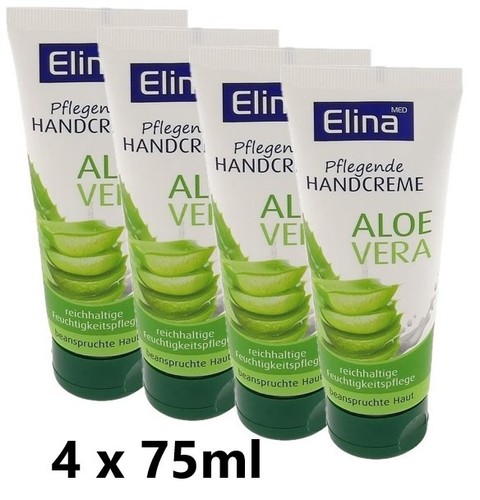 Elina med handcreme aloe - elina,