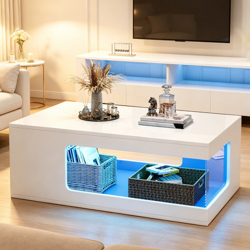 Wohnzimmer hochglanz glas - wohnzimmer,
