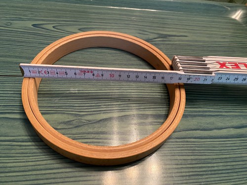 Stickrahmen rund 19cm - stickrahmen,