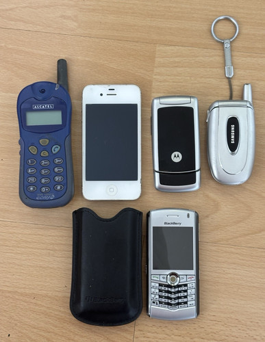 Retro handy konvolut - handy, iphone