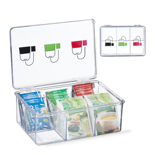 Teebox mit deckel teekasten - mit,