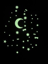 Leuchtende sterne mond - sterne, +