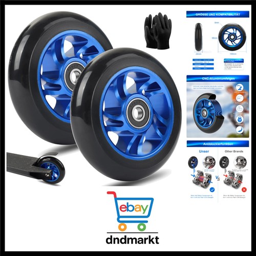 100mm stunt scooter rollen - 100mm,