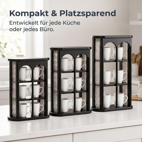 Tassenhalter bambus und glas - und,