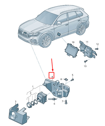 Touareg nachtsichtsystem - touareg, cr