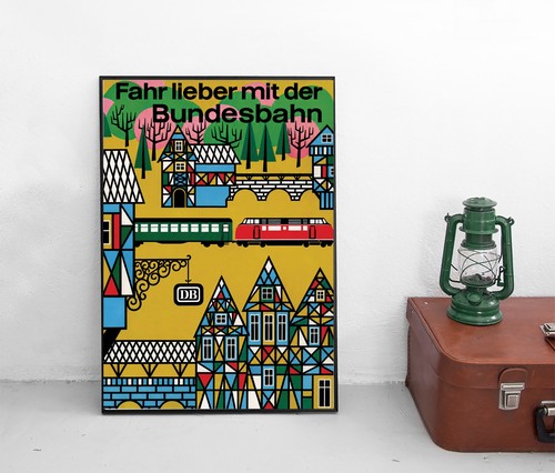 Fahr lieber mit der - , bundesbahn
