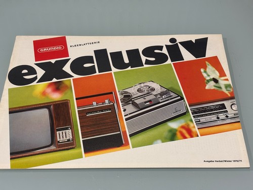 Grundig exclusiv prospekt - grundig,
