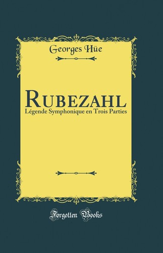 Rubezahl légende symphonique - rubezahl:,
