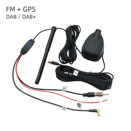 Dab autoantenne gps - dab, fm