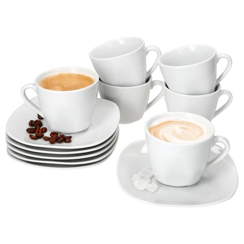 6er set lotta kaffeetassen mit - lotta,