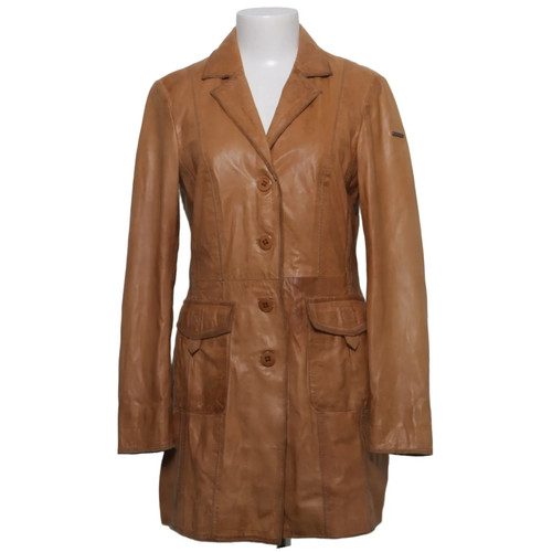 Milestone ledermantel damen - milestone,, ledermantel,