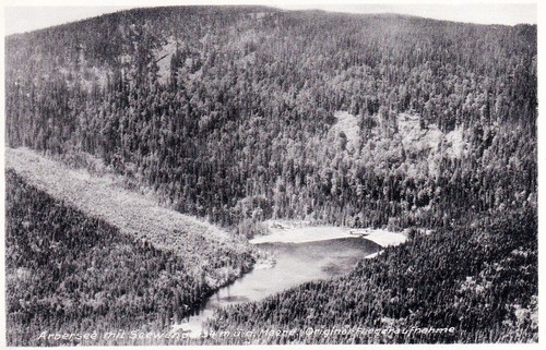 Arbersee fliegeraufnahme - -,