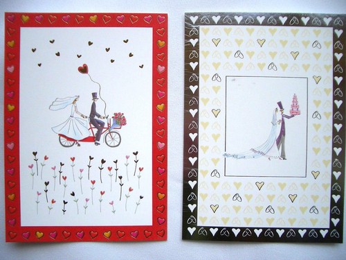 Quire*Postkarte*Hochzeit*Hochz
