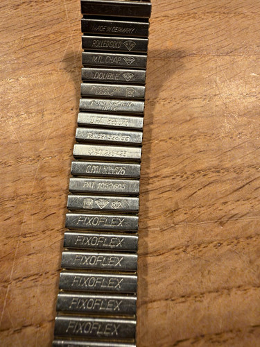 Vintage fixoflex uhrenarmband - vintage,
