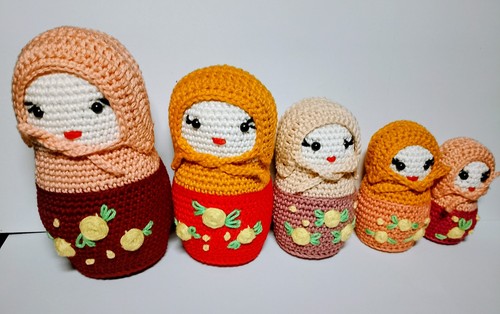 Matroschka set puppen - ,