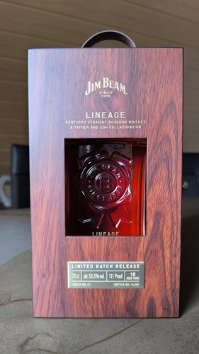 Jim beam lineage - beam, jahre