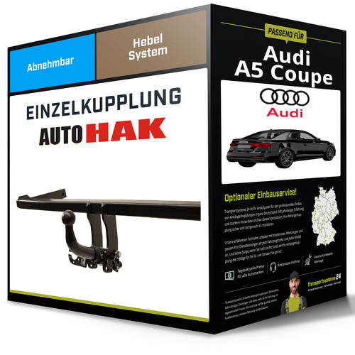 Abnehmbare anhängerkupplung - abnehmbare,