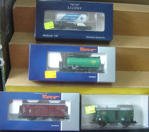 Güterwagen set roco - güterwagen-set, roco/