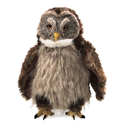 Folkmanis handpuppe eule mit - eule,