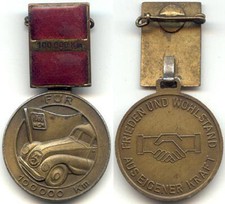 Ddr medaille fdgb - ddr, für