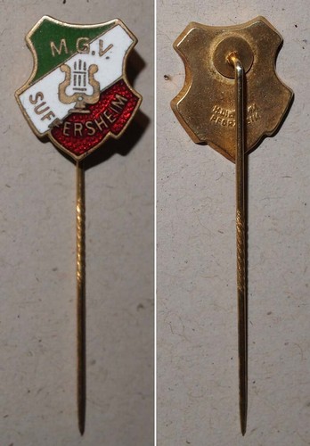 Emaillierte anstecknadel - emaillierte,