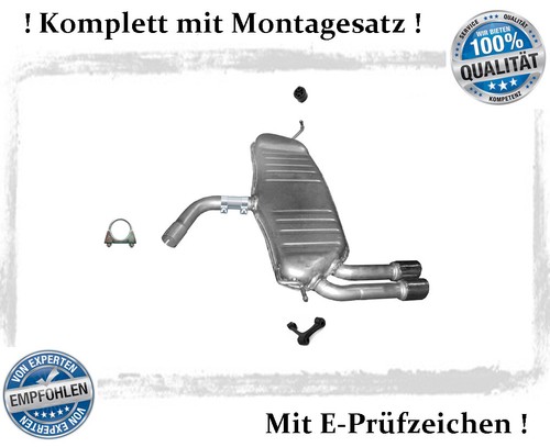 Endschalldämpfer audi - endschalldämpfer,