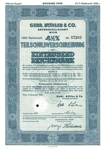 Lot gebr böhler co - 10, &