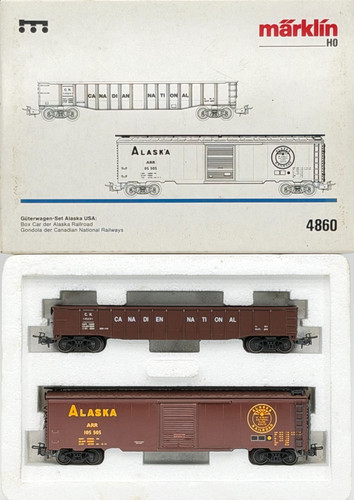 Märklin 4860 usa box car - märklin, h0