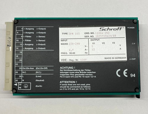 Netzteil schroff spm105 - netzteil,