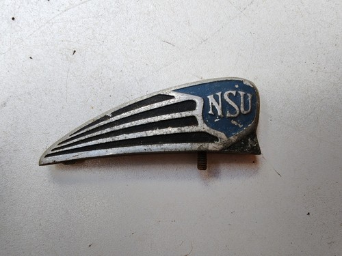 Schutzblechreiter emblem nsu - emblem,