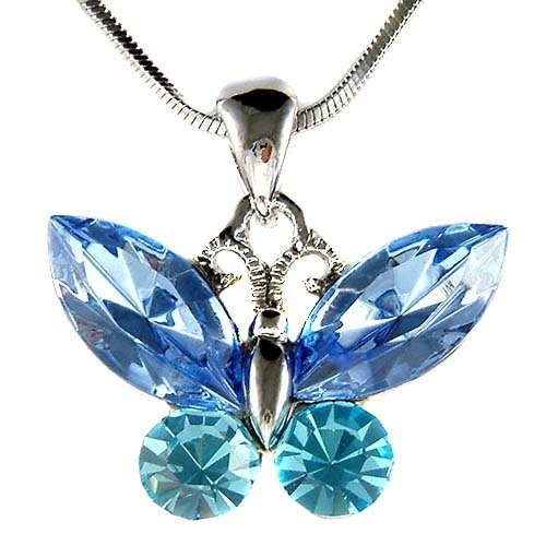 Aqua blaue schmetterling aus - aqua,