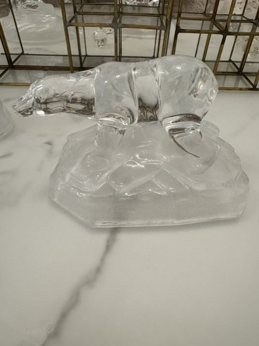 Große kristall glasfiguren - kristall,