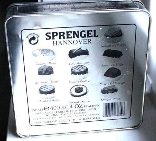 Blechdose sprengel d3000 - blechdose,
